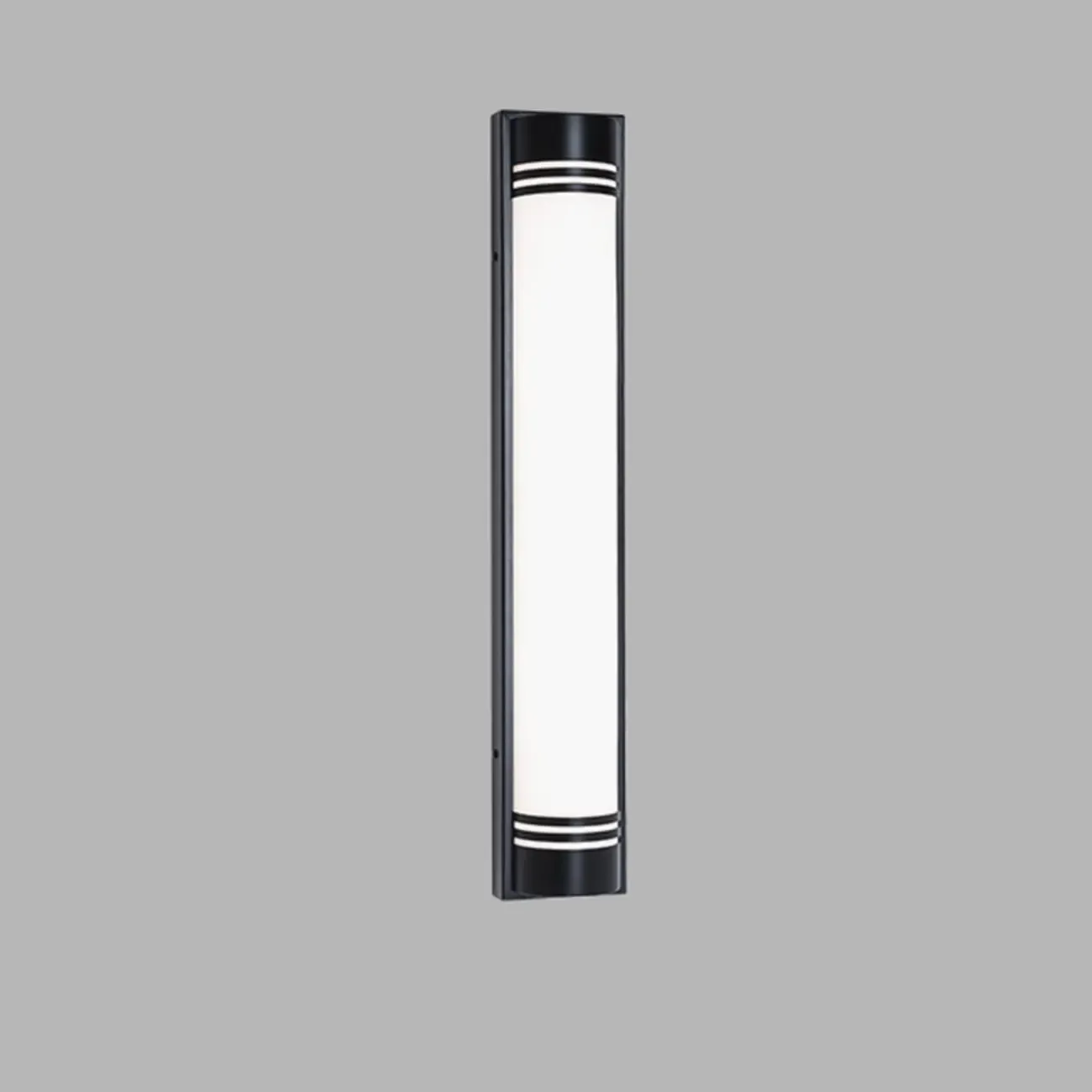 Modern Square 2-Light Remote Outdoor Wall Sconce Dimmable Image - 9