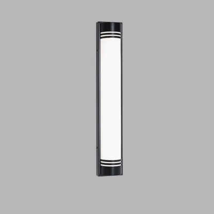 Modern Square 2-Light Remote Outdoor Wall Sconce Dimmable Image - 9