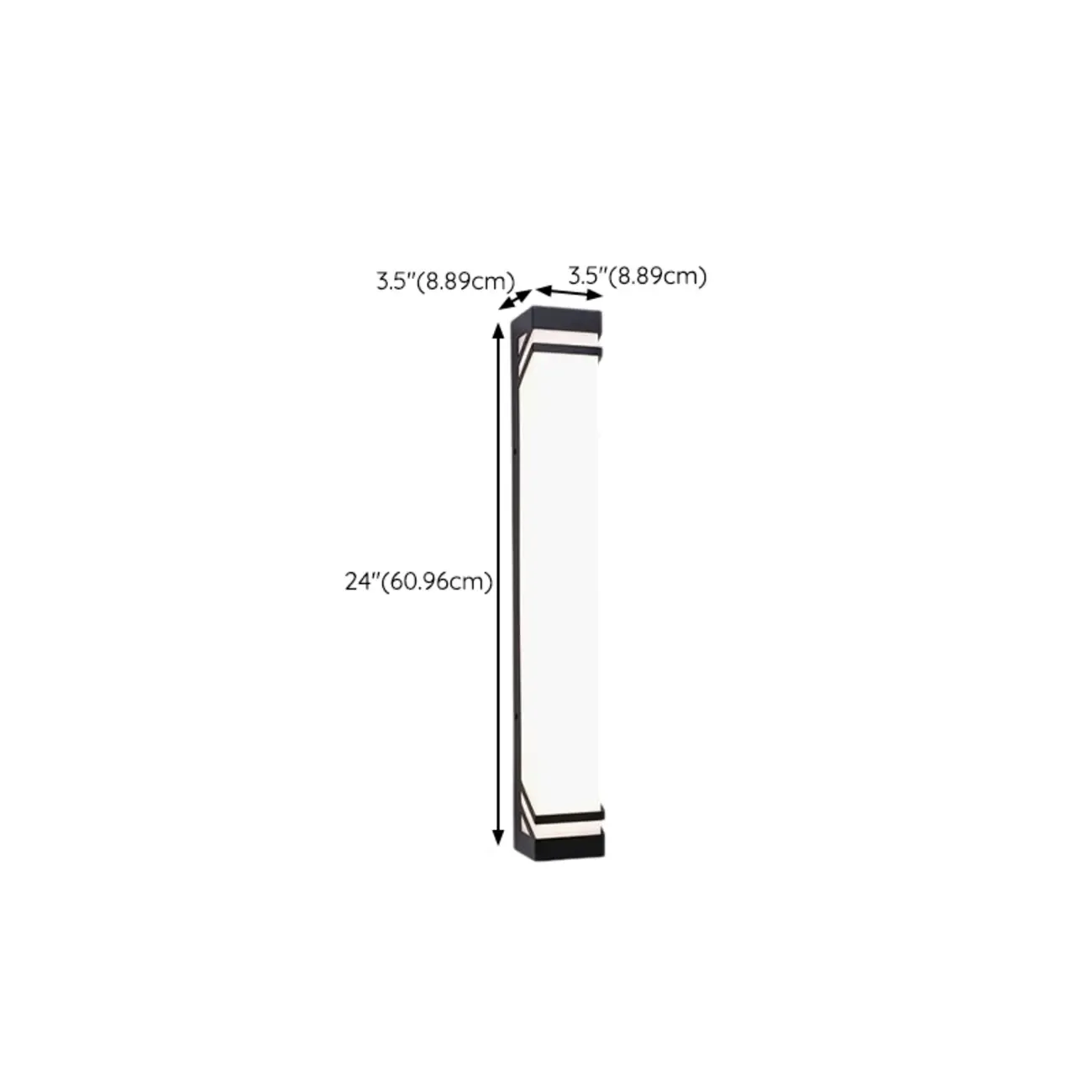 Modern Square 2-Light Remote Outdoor Wall Sconce Dimmable Image - 16