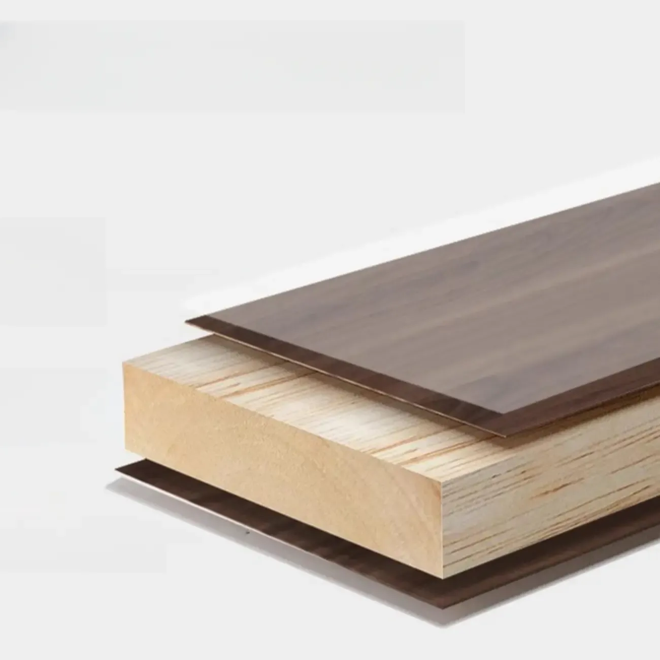 Modern Long White Wood TV Stand with Drawers Image - 7