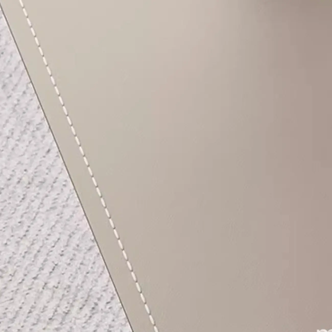 Square Leather Top C-Shape Metal Side Table Image - 10 | homeyfad