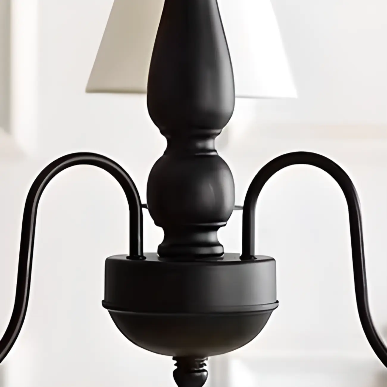 3-8 Lights Modern Classic Metal and Fabric Chandelier Light Image - 8 | homeyfad