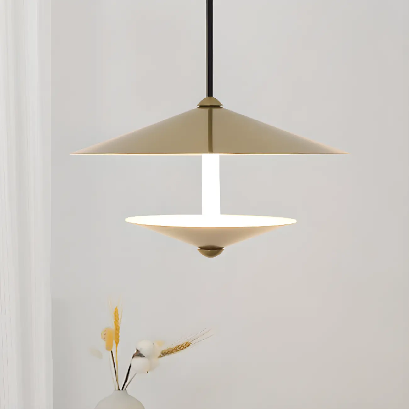 Modern Mini Cone Pendant Light LED Hanging Fixture for Dining Image - 1 | homeyfad