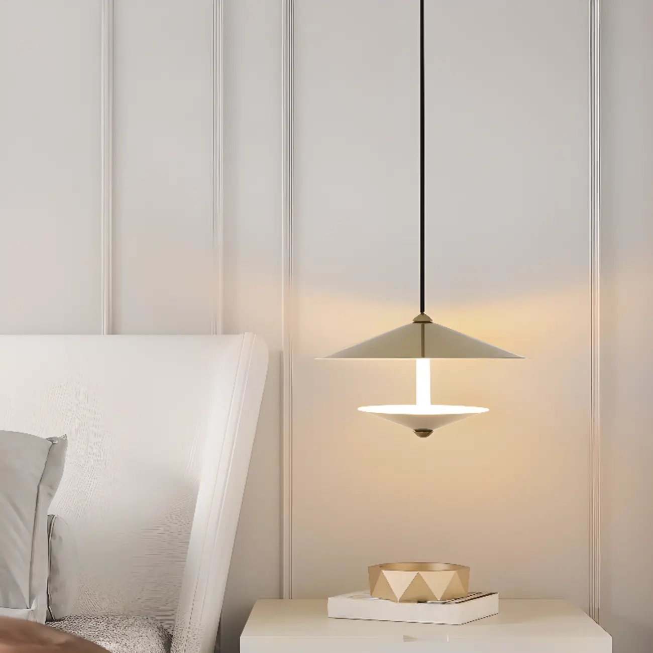 Modern Mini Cone Pendant Light LED Hanging Fixture for Dining Image - 2 | homeyfad