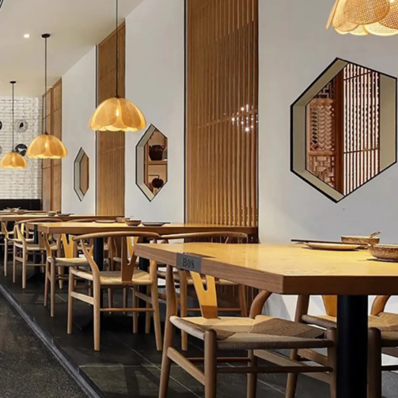 Indoor Modern Wood Rattan Gooseneck Wall Sconce Lamp  Image - 6 | homeyfad