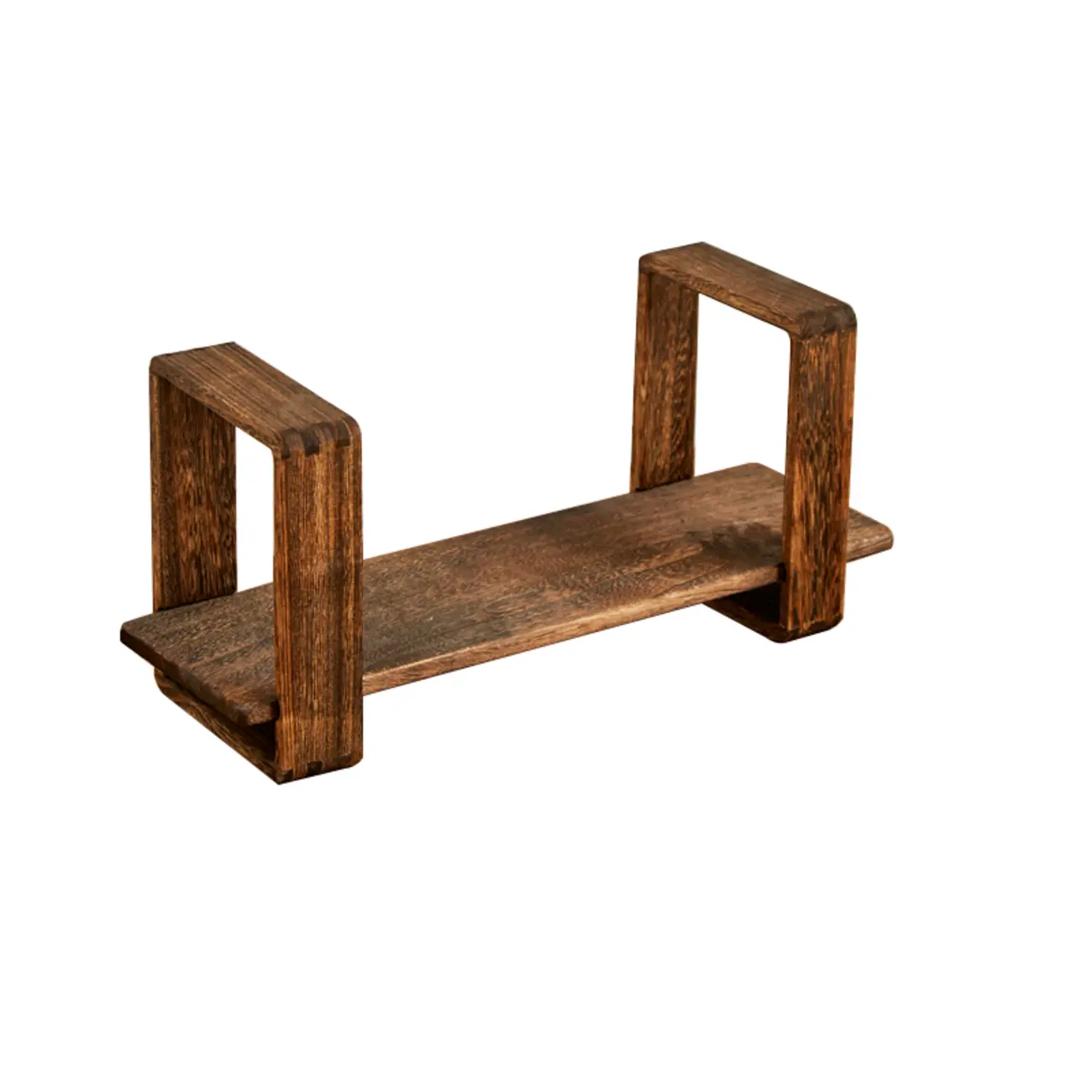 Modern Wooden Wall-Mounted Open Bookcase Small Bookshelf Image - 12 | homeyfad