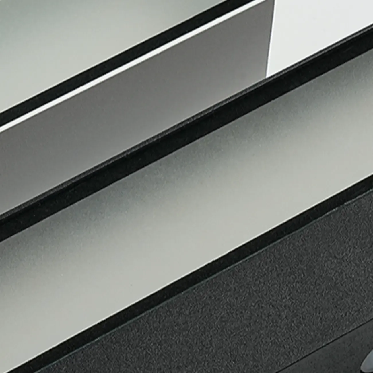 Postmodern Outdoor Rectangle  Black LED Wall Sconce Light  Image - 10