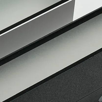 Postmodern Outdoor Rectangle  Black LED Wall Sconce Light  Image - 10