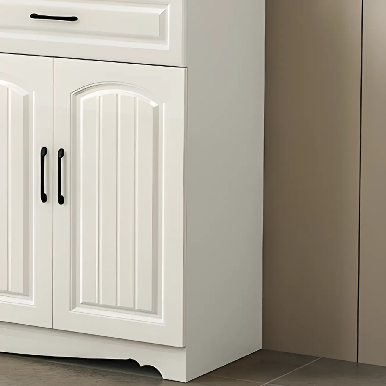 Kitchen Wooden Multi-Storage Sideboard with Microwave Stand Image - 9 | homeyfad