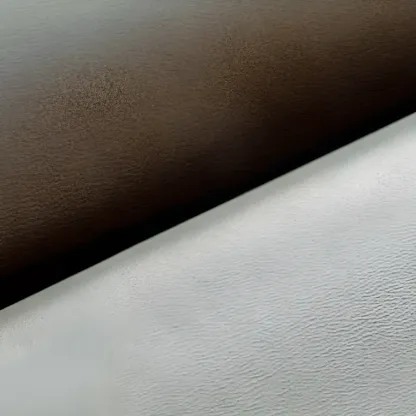 Black Leather Seat Curved Back Dining Chair Image - 19