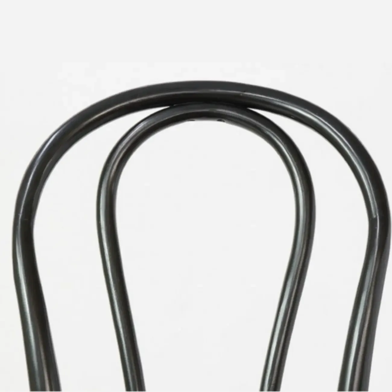 Walnut Beech Wood Leather Seat Bar Stools with Back Image - 12