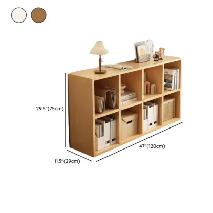 Modern Wooden Compact Office Storage Withe Bookcase Image - 23