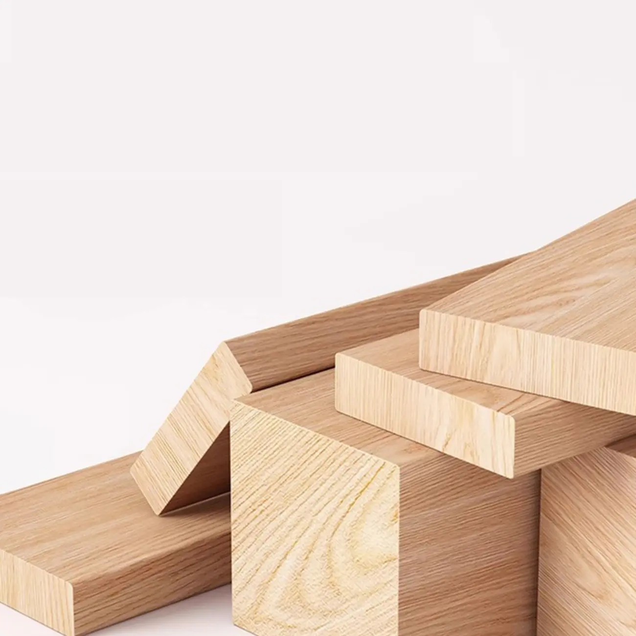 Scandinavian Wood TV Stand with Drawers and Cable Management | homeyfad