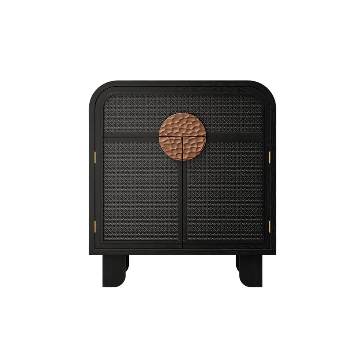 Charcoal Black Casual Storage Sideboard with Drawers Image - 10 | homeyfad