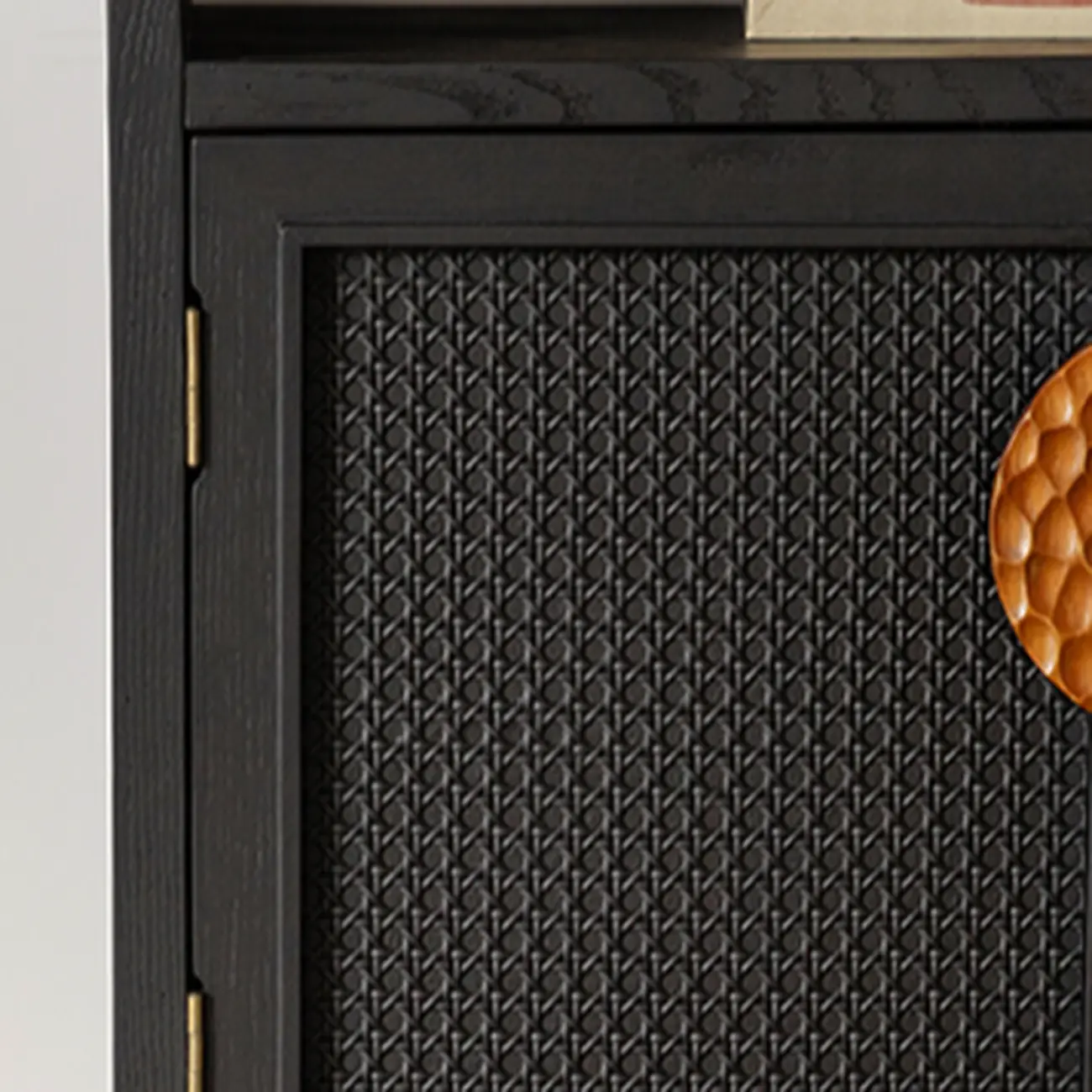 Charcoal Black Casual Storage Sideboard with Drawers Image - 11 | homeyfad