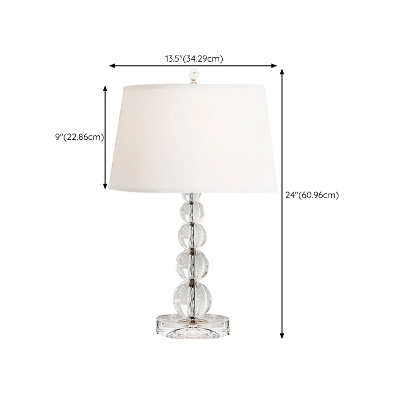 Crystal Table Kids Lamp LED for Bedroom #size | homeyfad