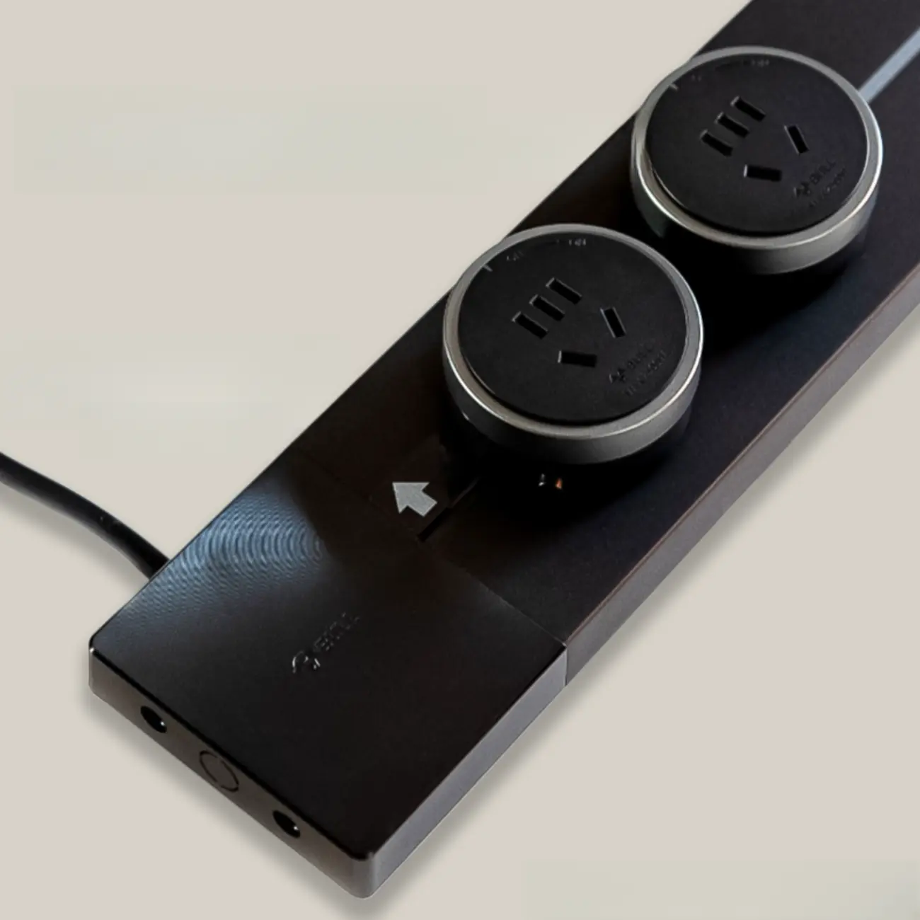 Trendy Wood Brown Slatted Doors Sideboard Pegboard Back Image - 6 | homeyfad