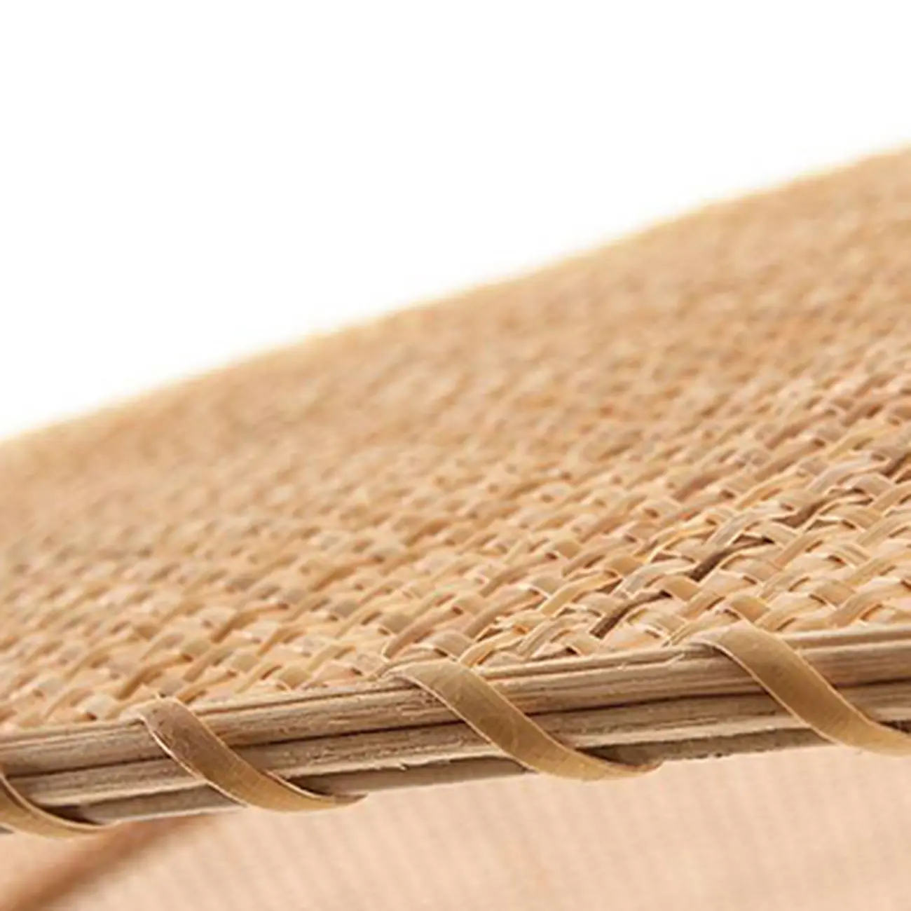 Oriental Rattan Beige Tiered Pendant Light Kitchen Island  Image - 6 | homeyfad