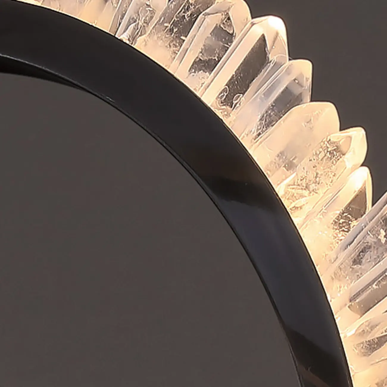 Swirl 2-Light Linear Crystal Black Pendant Light for Kitchen Image - 6 | homeyfad