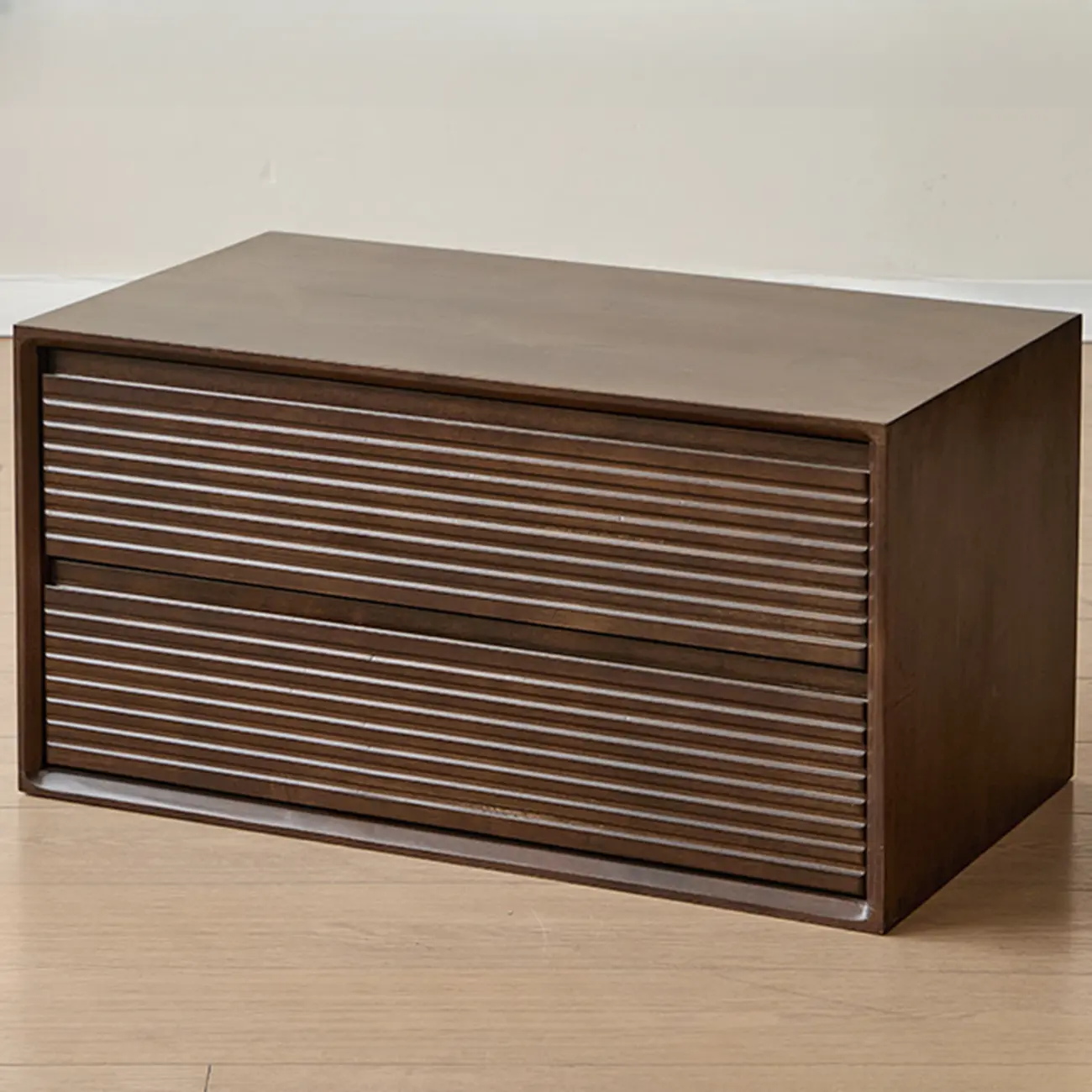 Standard Modern Wood Cube Storage Bookcase Nut-Brown Image - 17 | homeyfad