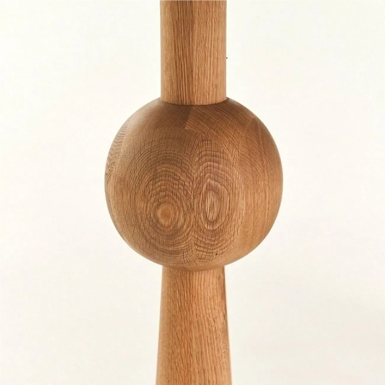 Artistic Walnut Wood Turned Leg Entry Console Table Image - 8