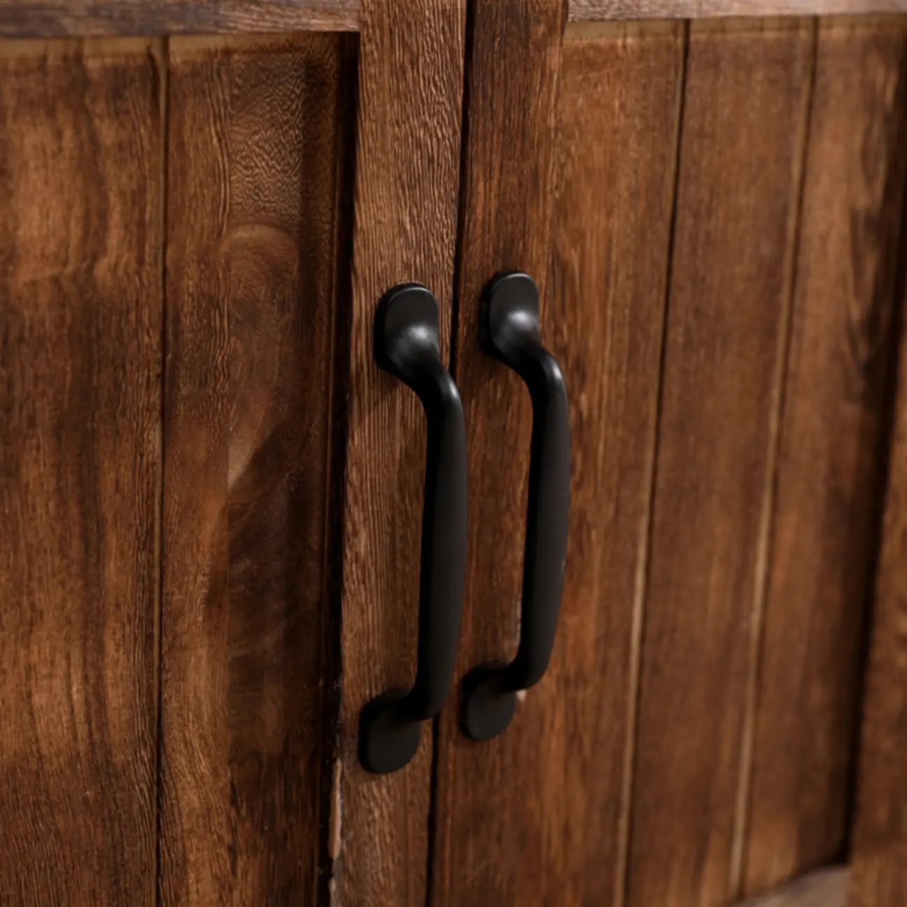 Rustic Storage Wooden Sideboard with Multi Drawers Image - 10 | homeyfad