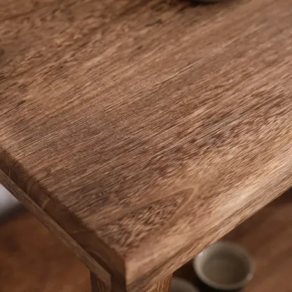 Rustic Storage Wooden Sideboard with Multi Drawers Image - 12