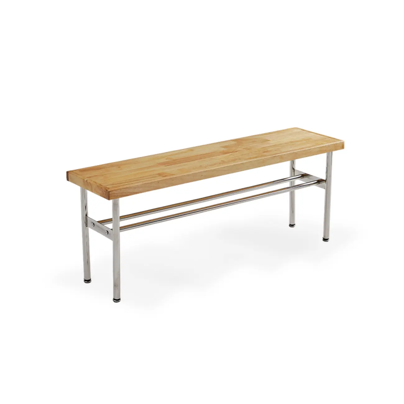 Retro Charming Rattan Metal Living Room Bench with Storage Image - 9 | homeyfad