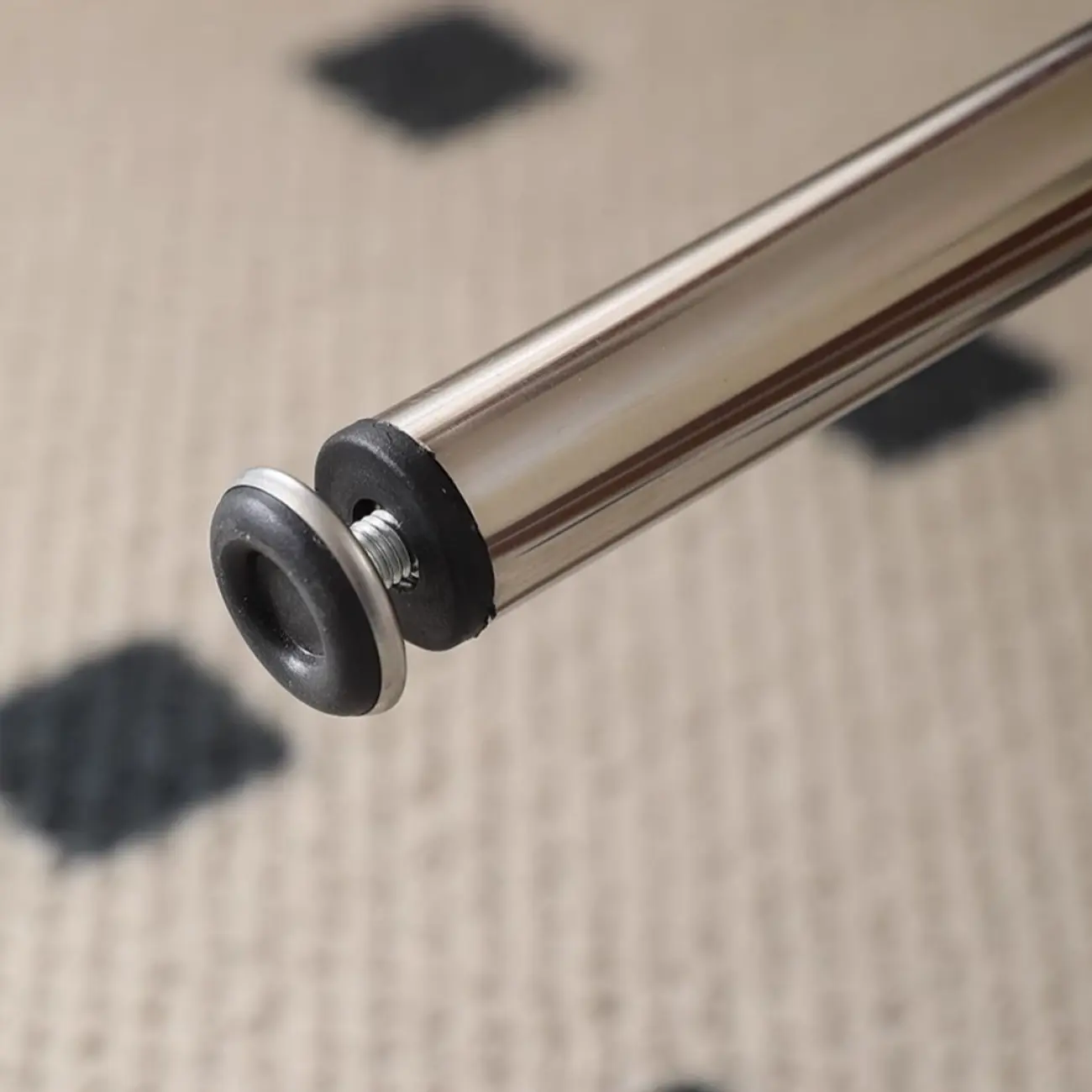 Retro Charming Rattan Metal Living Room Bench with Storage Image - 18 | homeyfad