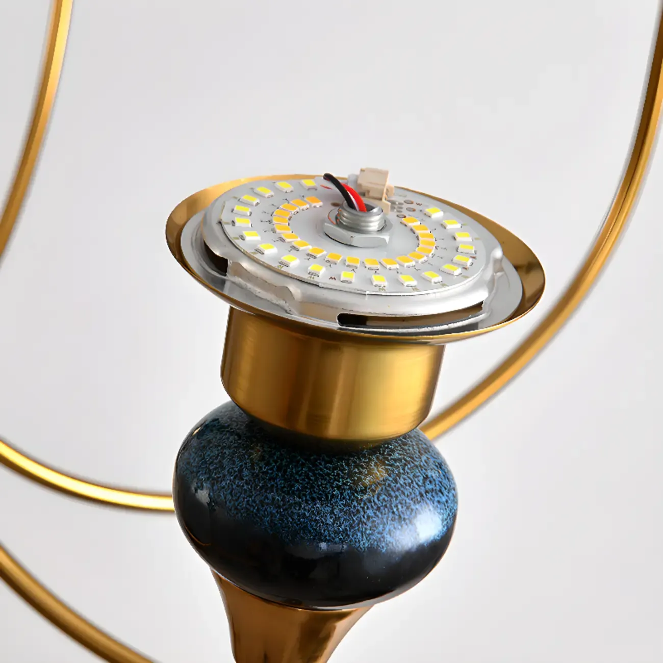  8 Lights Modern Glass Globe Chandelier Dimmable and Remote Image - 11