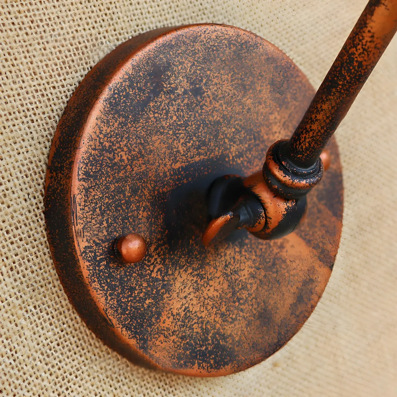 Adjustable Industrial Black  Swing Arm LED Wall Sconce | homeyfad