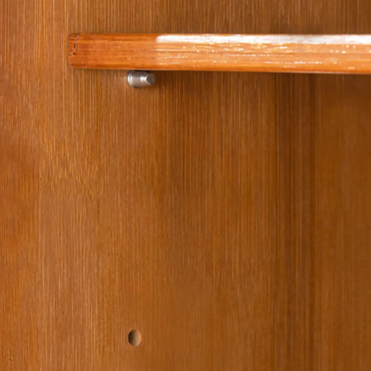 Flexible Wooden Metal Mobile Side Table with Storage Image - 7