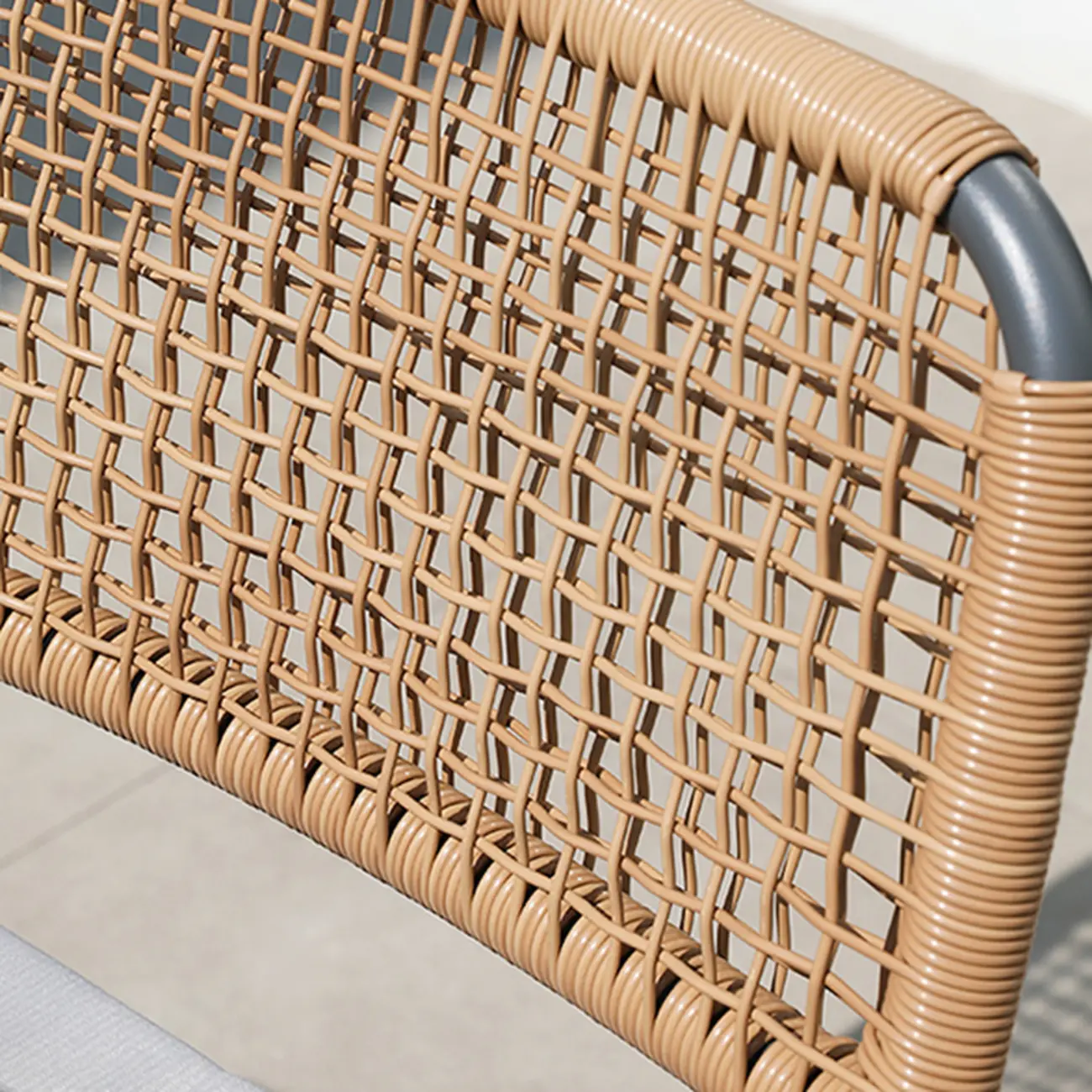 Outdoor Patio Dining Set Grey Sintered Stone Bistro Table Image - 12 | homeyfad