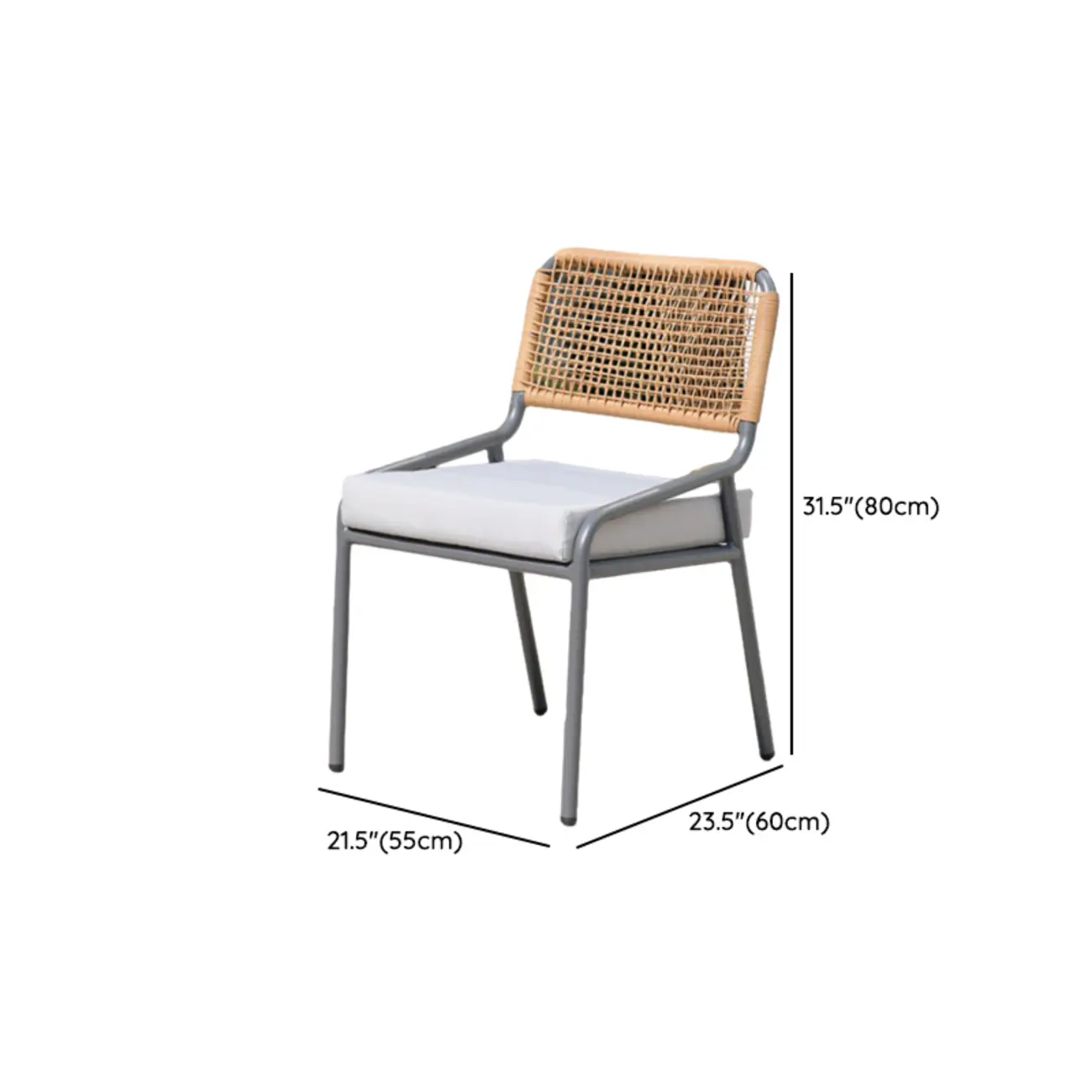 Outdoor Patio Dining Set Grey Sintered Stone Bistro Table Image - 15 | homeyfad