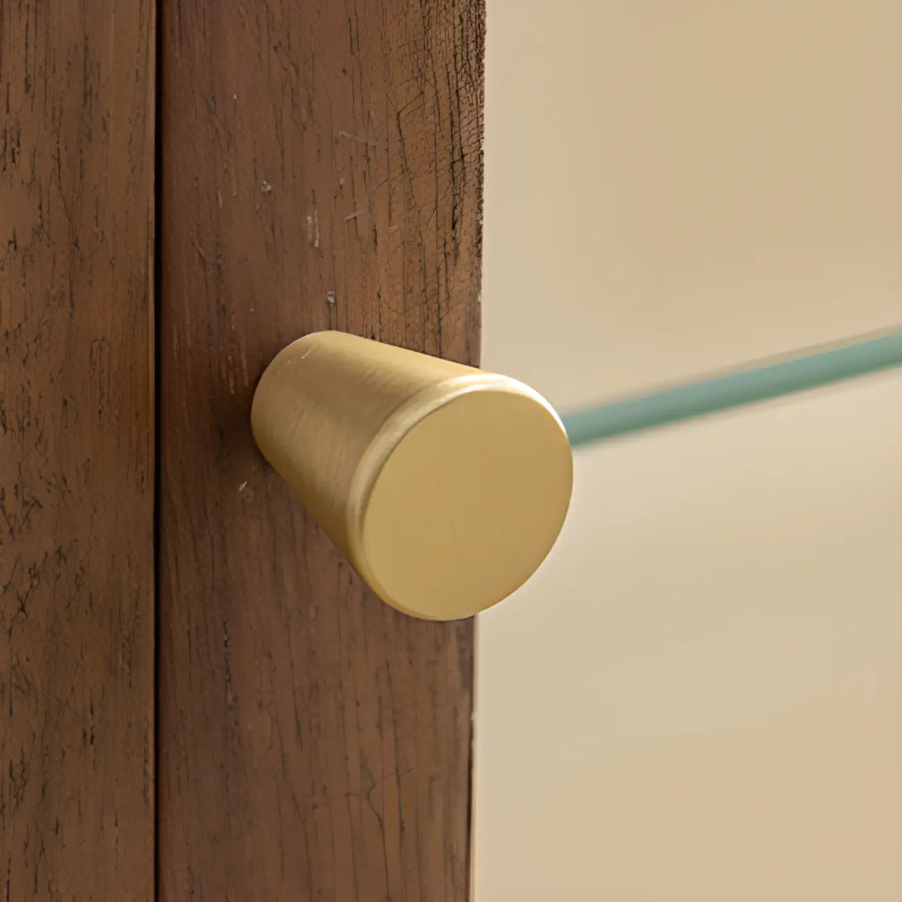 Wooden Tabletop Display Cabinet Glass Doors Image - 11 | homeyfad