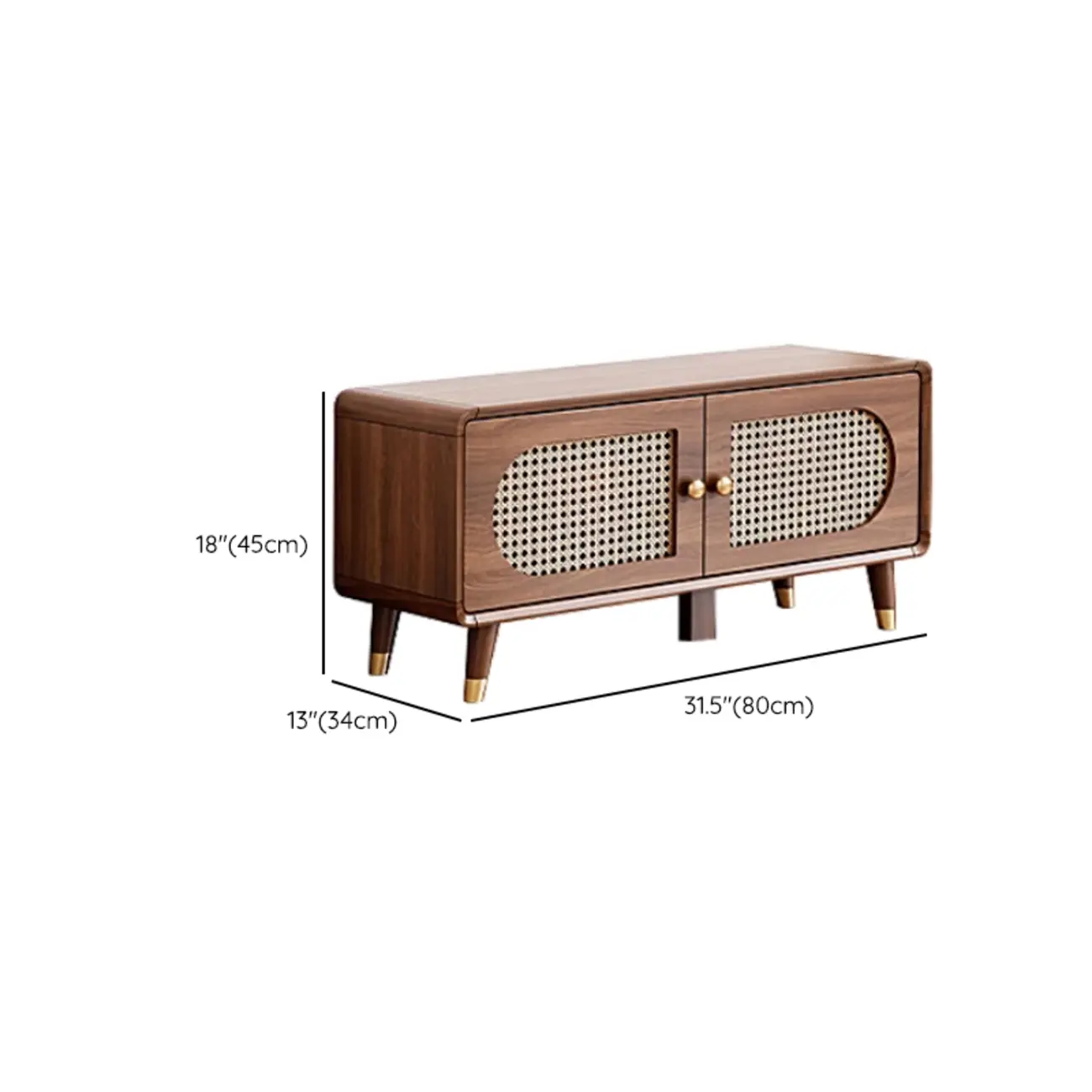 Bohemian Slim Brown Drop-Front Wood Shoe Cabinet Image - 32 | homeyfad