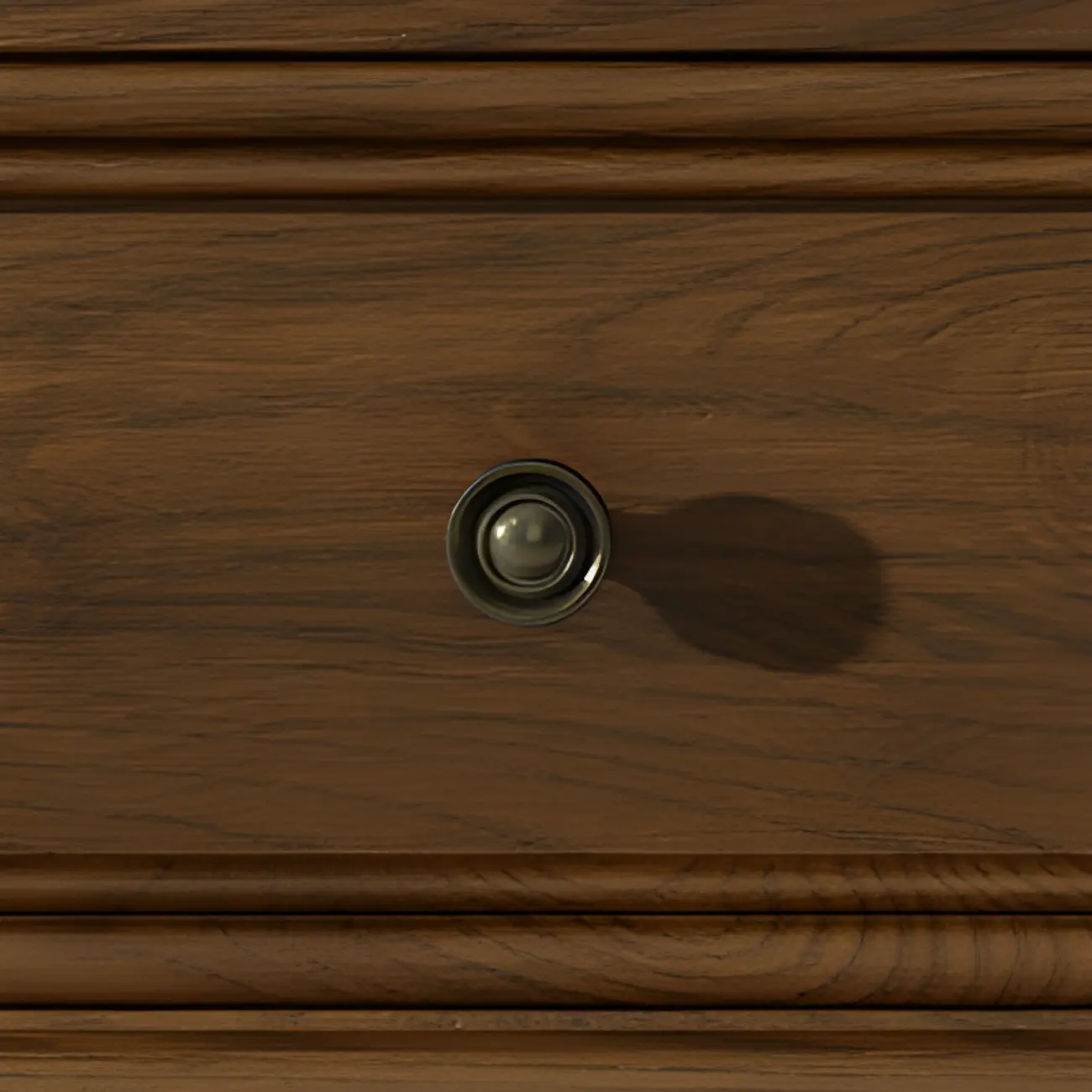 Large Wooden White Storage Sliding Door Display Cabinet Image - 9 | homeyfad