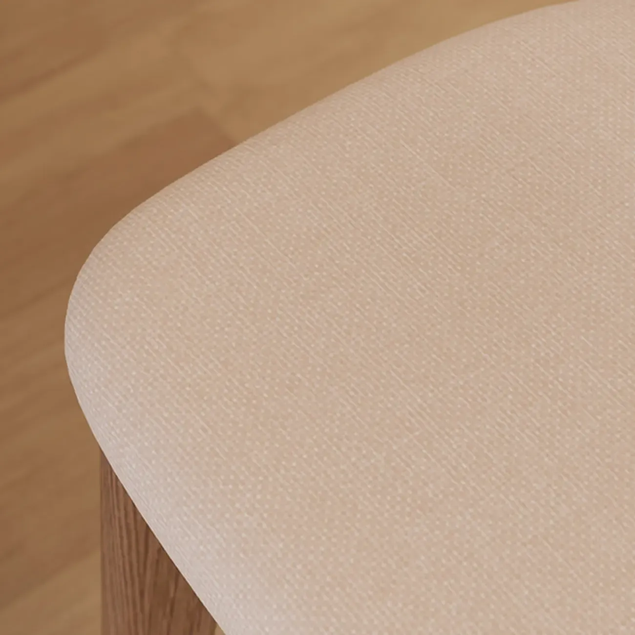 Comfortable Square Brown Wood Bar Stool with Backs Image - 13