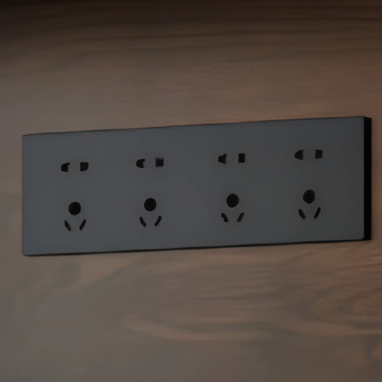 Brown Wood 3-Drawer Glass Sliding Doors Buffet Cabinet Image - 8 | homeyfad