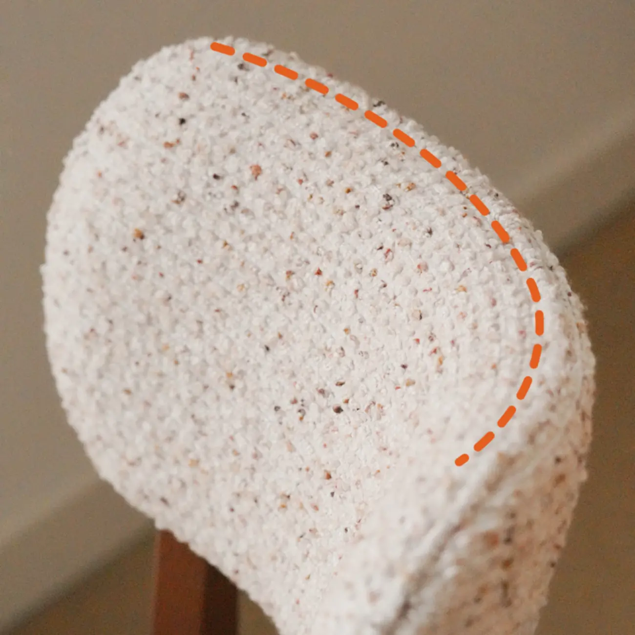 Modern Upholstered Low Back Wooden Dining Chair Image - 8 | homeyfad