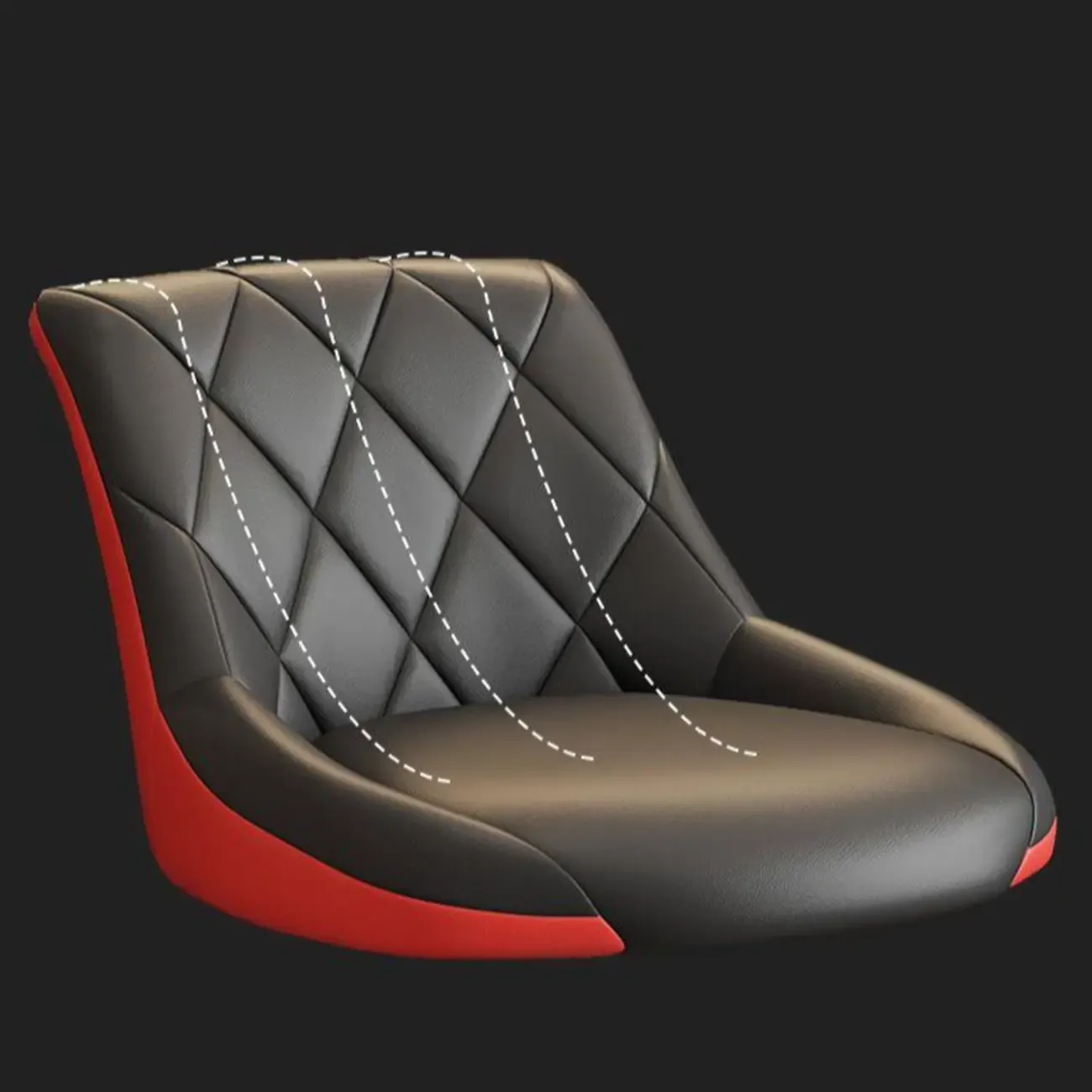 Modern Bucket Adjustable Swivel Leather Bar Stools Image - 13