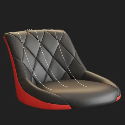 Modern Bucket Adjustable Swivel Leather Bar Stools Image - 13