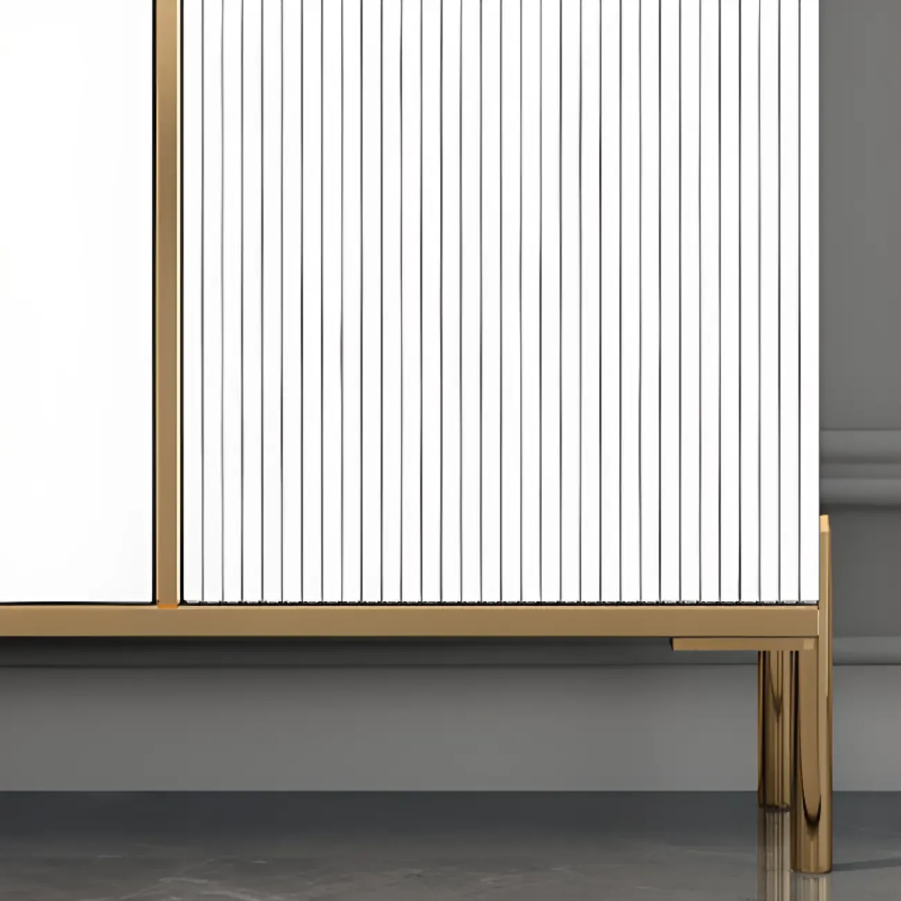 Freestanding Stylish Adjustable Shelves Shoe Storage Cabinet Image - 15