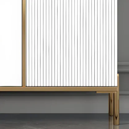 Freestanding Stylish Adjustable Shelves Shoe Storage Cabinet Image - 15