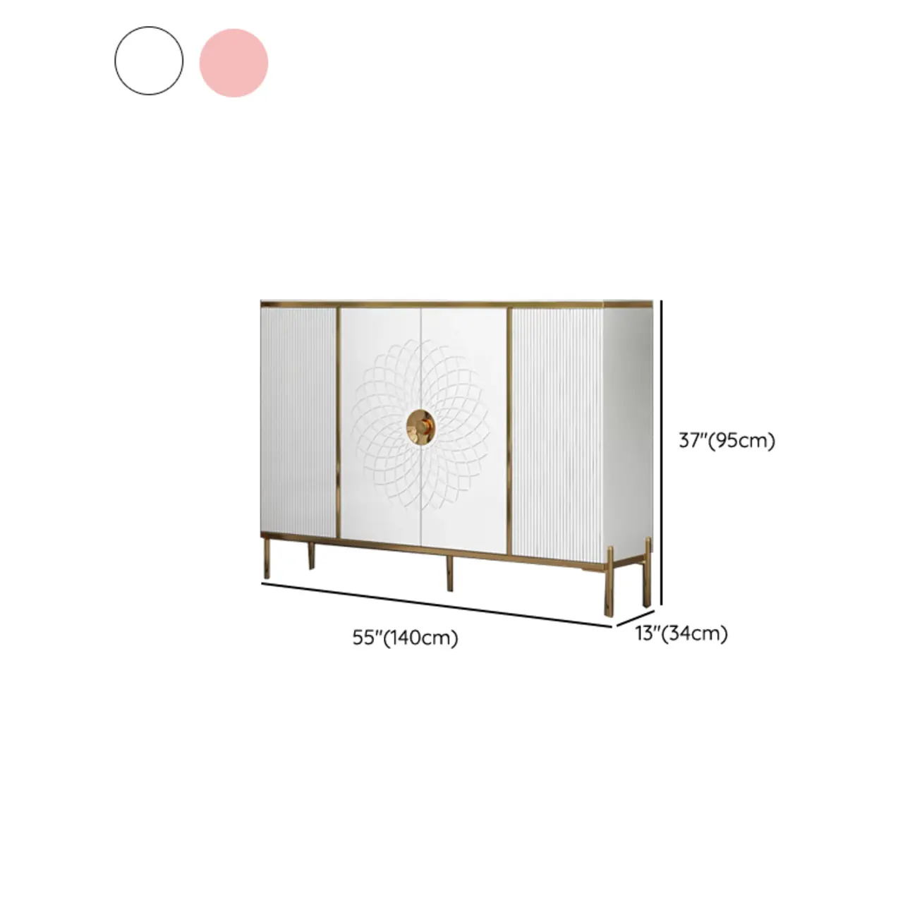 Freestanding Stylish Adjustable Shelves Shoe Storage Cabinet Image - 22 | homeyfad