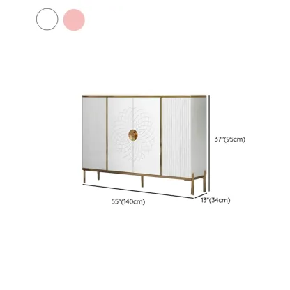 Freestanding Stylish Adjustable Shelves Shoe Storage Cabinet Image - 22