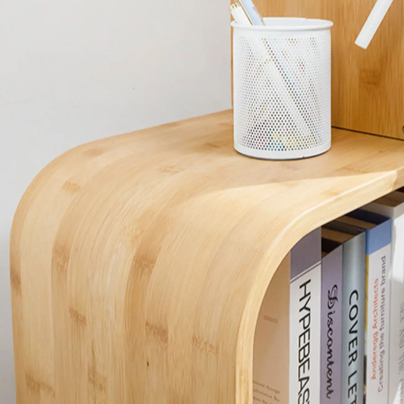 Modern Geometric Open Cube Artistic Oka Bookcase Image - 6 | homeyfad