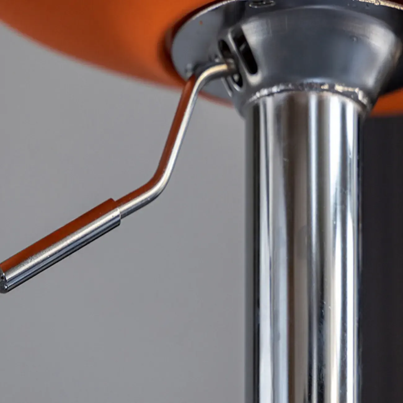 Kitchen Bucket Adjustable Plastic Swivel Bar Stools Image - 9
