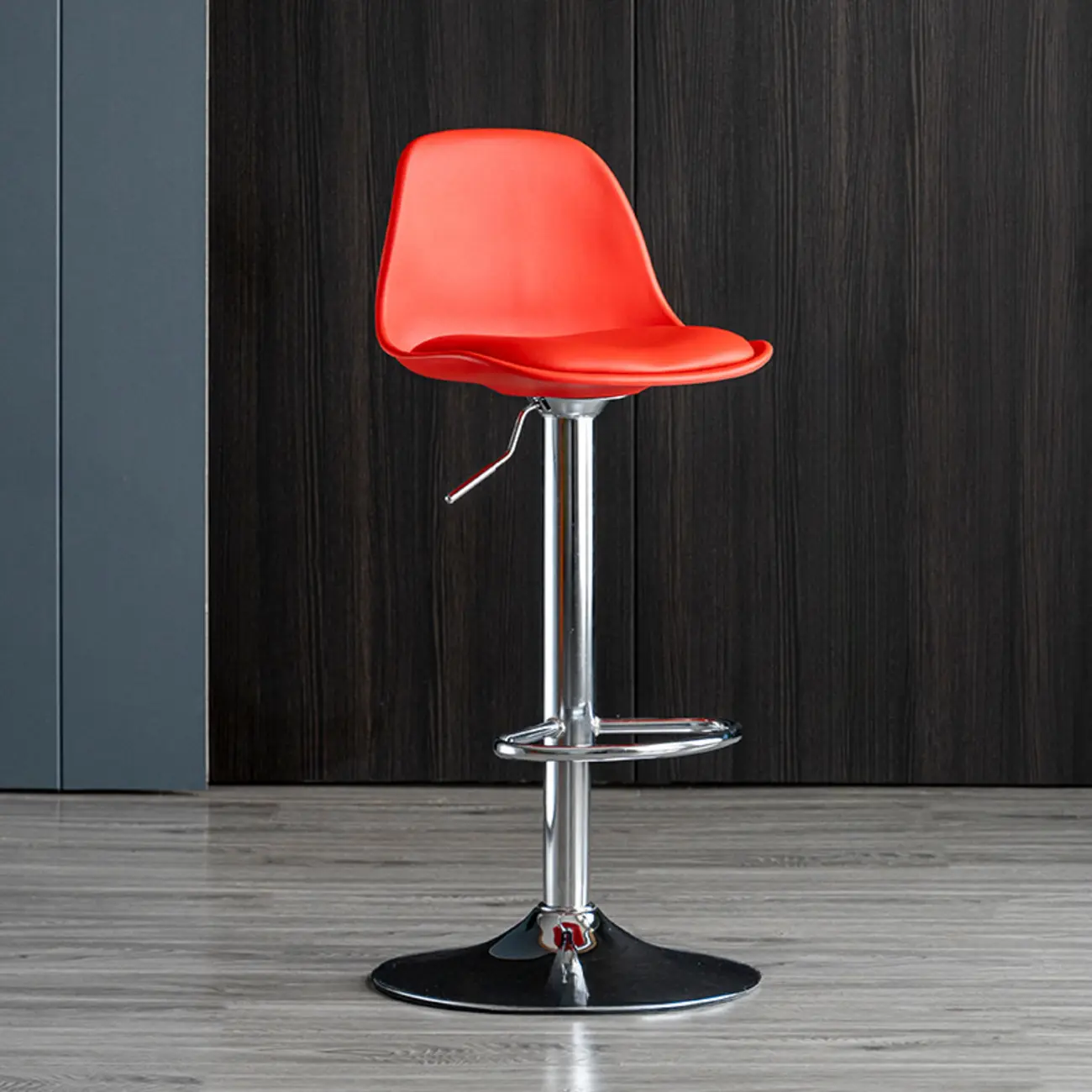 Kitchen Bucket Adjustable Plastic Swivel Bar Stools Image - 11 | homeyfad