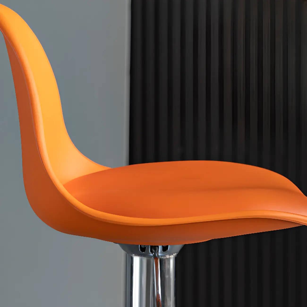Kitchen Bucket Adjustable Plastic Swivel Bar Stools Image - 13 | homeyfad